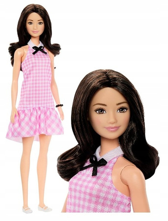 Barbie lalka Fashionistas w sukience HRH21
