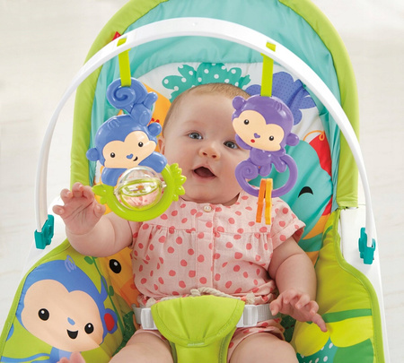 Fisher-Price BG Fotelik-bujaczek Od niemowlaka do przedszkolaka 18kg CMR10 CMR10