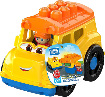 MEGA BLOKS pojazd z klockami bus szkolny  GCX10