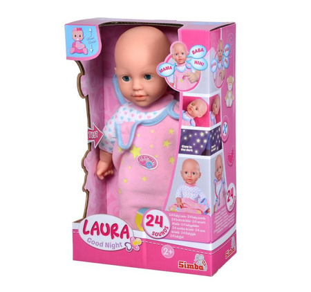 Lalka Laura 30cm z melodią 514-0199 514-0199