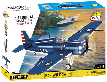Historical Collection WWII F4F WildCat-Northrop 375 elementów 5731 5731