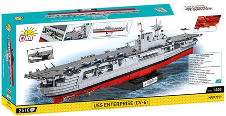Historical Collection WWII USS Enterprise CV-6 2510 elementów 4815 4815