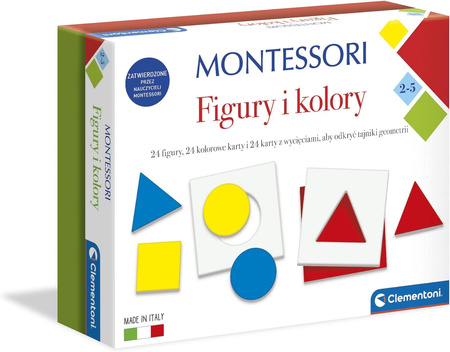 Montessori Figury i kolory  50692