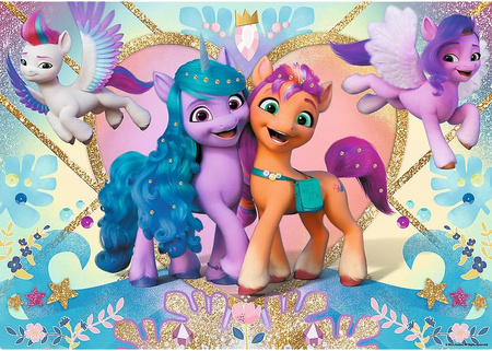 Puzzle 100 Glitter My Little Pony Błyszczące kucyki  14831
