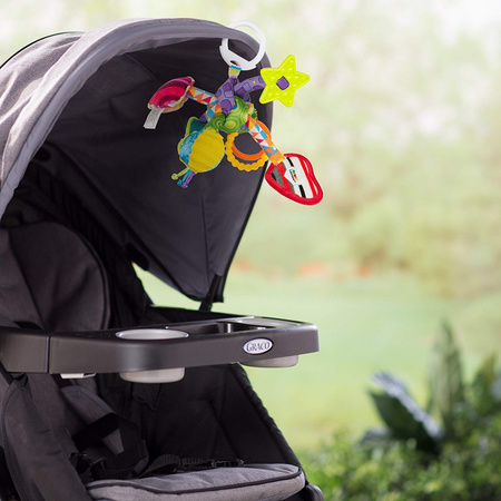 Lamaze TOMY aktywny supełek pluszowy dla dzieci LC27128