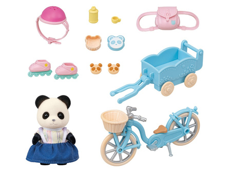Sylvanian Families Wycieczka rowerowa misia Pandy 5652