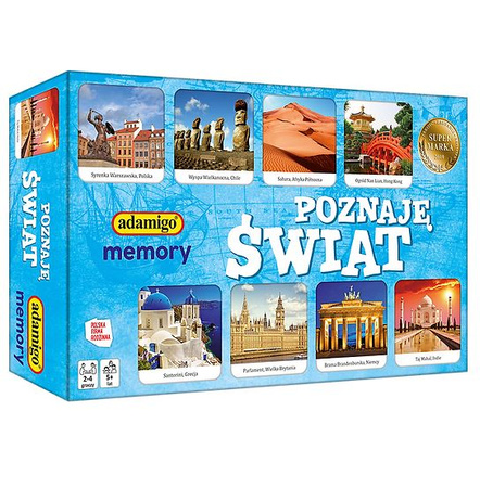 Poznaję świat Adamigo memory 07684 07684