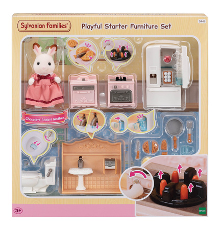 Sylvanian Kompletny zestaw urządzeń domowych 5449