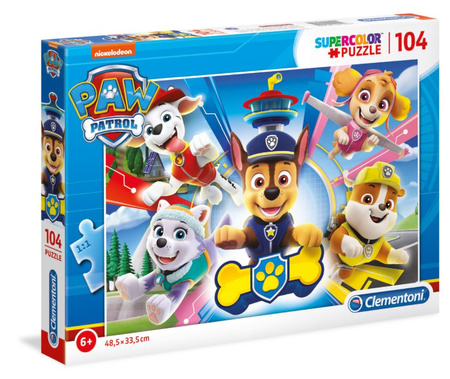 Psi Patrol - 104 el. - Supercolor Puzzle 27262