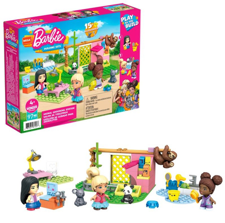 Barbie salon dla zwierząt klocki  GYH09
