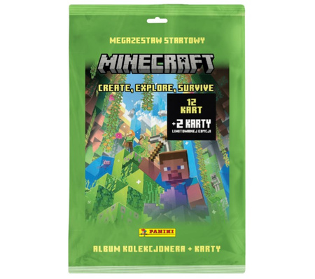 Panini Minecraft zestaw startowy 00252