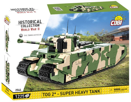 Historical Collection WWII British TOG II SHT Tank 1225 elementów 2544 2544
