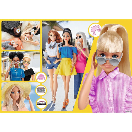 Puzzle 100 Glitter Brokatowa Barbie  14830