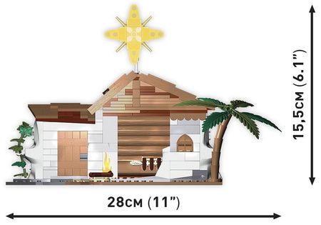 Nativity set Scene 370 elementów 20006