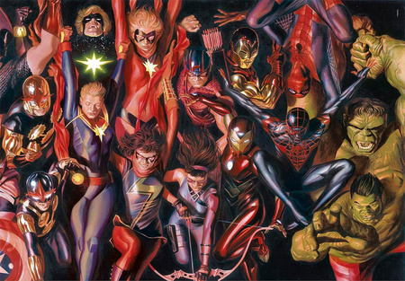Puzzle 1000 Brief Case Marvel  39675