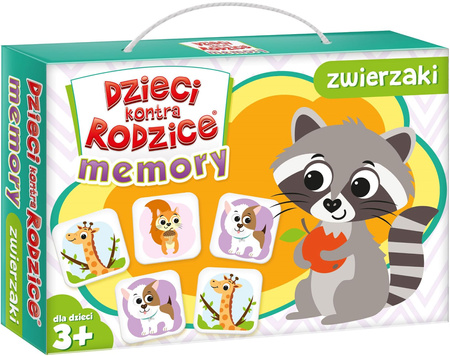 Dzieci kontra rodzice - gra Memory zwierzaki 71373 71373