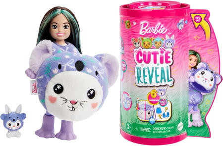 Barbie Cutie Reveal lalka Chelsea Króliczek - Koala  HRK31