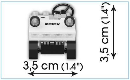 COBI CARS Melex 212 Golf set 94 klocki 24554 24554