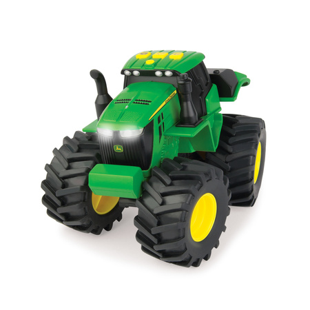 Traktor Monster John Deere TOMY z efektami świetlnymi i dźwiękowymi 46656