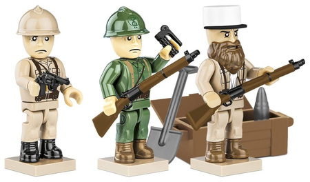 Historical Collection WWII French Armed Forces + 3 figurki 30 elementów 2037 2037