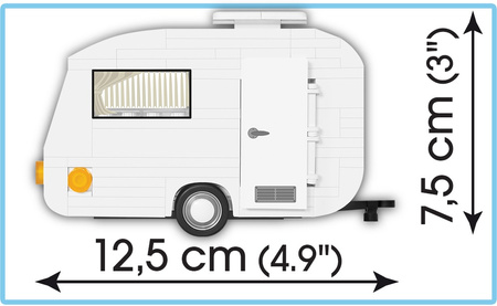 COBI CARS Trabant 601 + Caravan 223 klocki 24590 24590