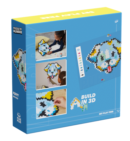 Plus-plus puzzle by number pies 500 elementów 3961