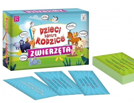 Dzieci kontra rodzice gra Zwierzęta 75086