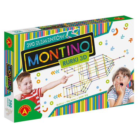 Montino rurki 3D 390 elementów 2280 2280
