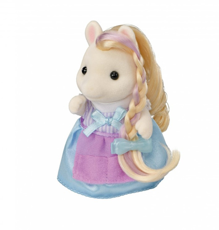 Sylvanian Families kucyk z długimi włosami + akcesoria 5644