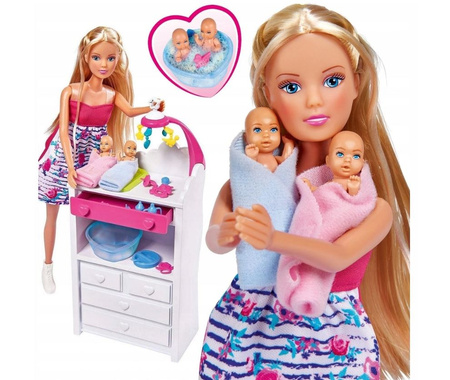 Steffi w ciąży bliźniaczej + komoda  573-3333