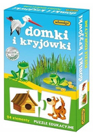 Domki i kryjówki - puzzle edukacyjne  6670