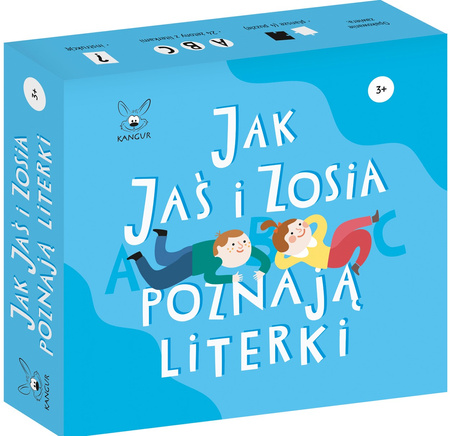 Gra Jak Jaś i Zosia poznają literki 08460 08460