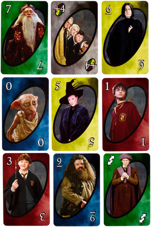 UNO Harry Potter Gra karciana dla dzieci FNC42