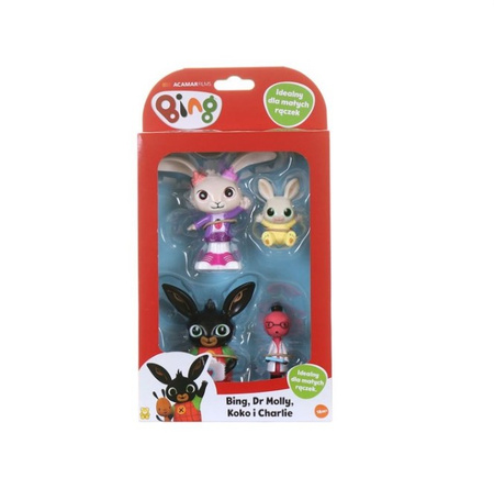 Bing Charlie Coco Molly 4 figurki  67608