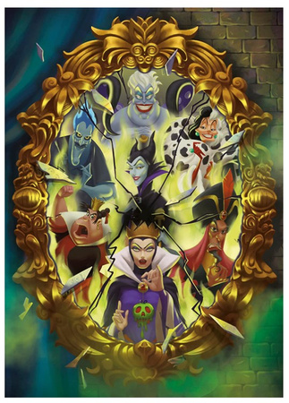 Puzzle 1000 Disney100 Villains  39718