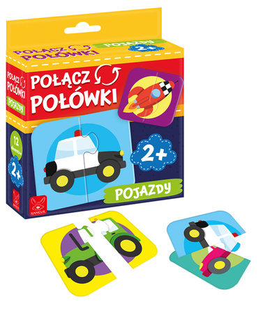 Połącz połówki Pojazdy 41312