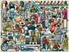 Puzzle 750 elementówe, Senior Atleci  16940