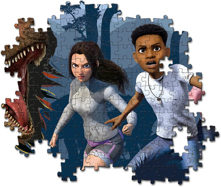 Puzzle 104 Glowing Jurassic World  27557