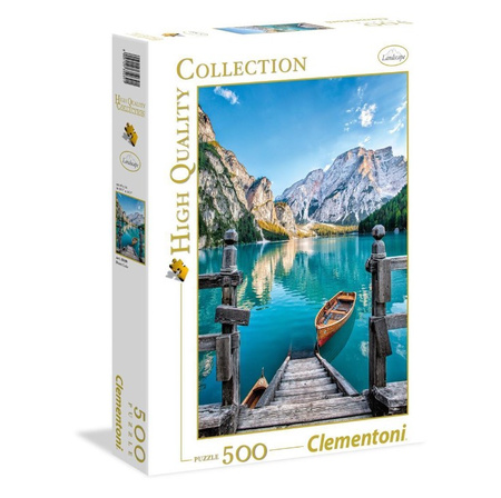 Puzzle 500 HQ Braies Lake  35039
