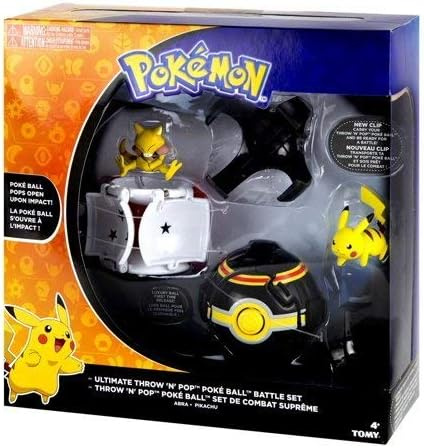 Pokemon Ultimate Battle czarny zestaw/figurki 95431