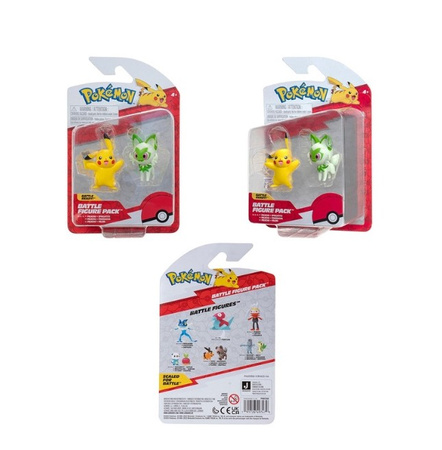 ORBICO POKEMON Battle Figure Gen IX 2pc mix figurki 97448