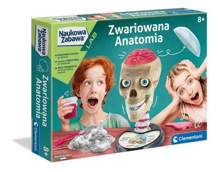 Clementoni Naukowa zabawa Zwariowana anatomia 50697