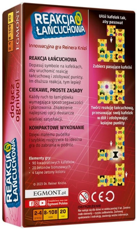 Gra Reakcja łańcuchowa Travel 60417