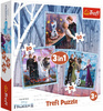 PUZZLE 3w1 Magiczna opowieść Frozen 2 34853