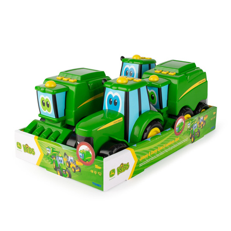 TOMY John Deere Mali Przyjaciele z Efektami Światła i Dźwięku 37910