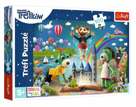 PUZZLE 100 Bajkowy wieczór z Treflikami 16412