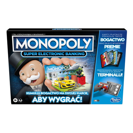 Gra MONOPOLY Super Electronic Banking E8978