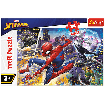 PUZZLE MAXI 24 Nieustraszony Spider-Man 14289 14289