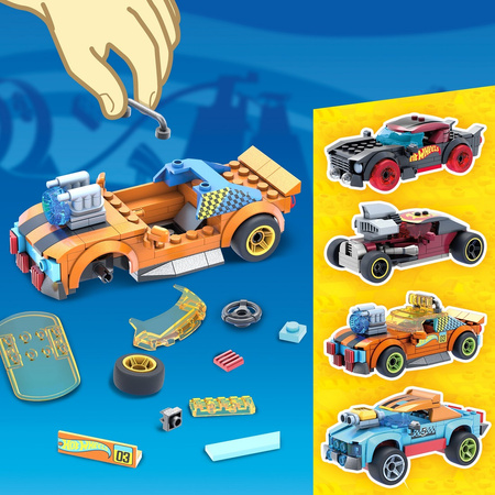 Hot Wheels Mega Construx pojazdy do tuningu GVM13  GVM13