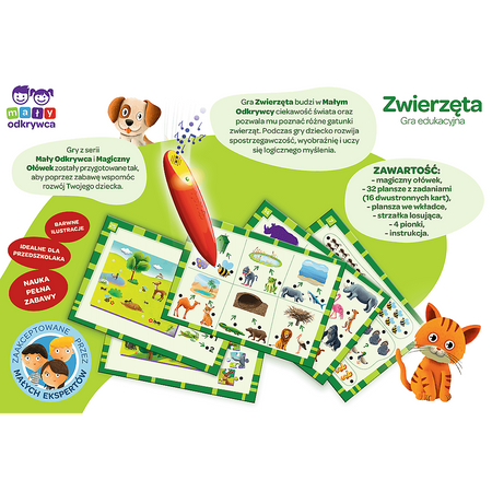 GRA Zwierzęta Magiczny ołówek 02111 02111